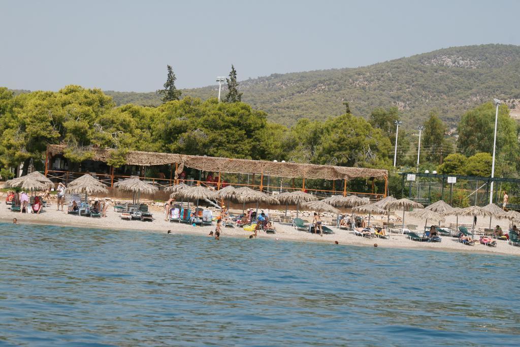 Siagas Beach Hotel Agioi Theodoroi Exterior foto