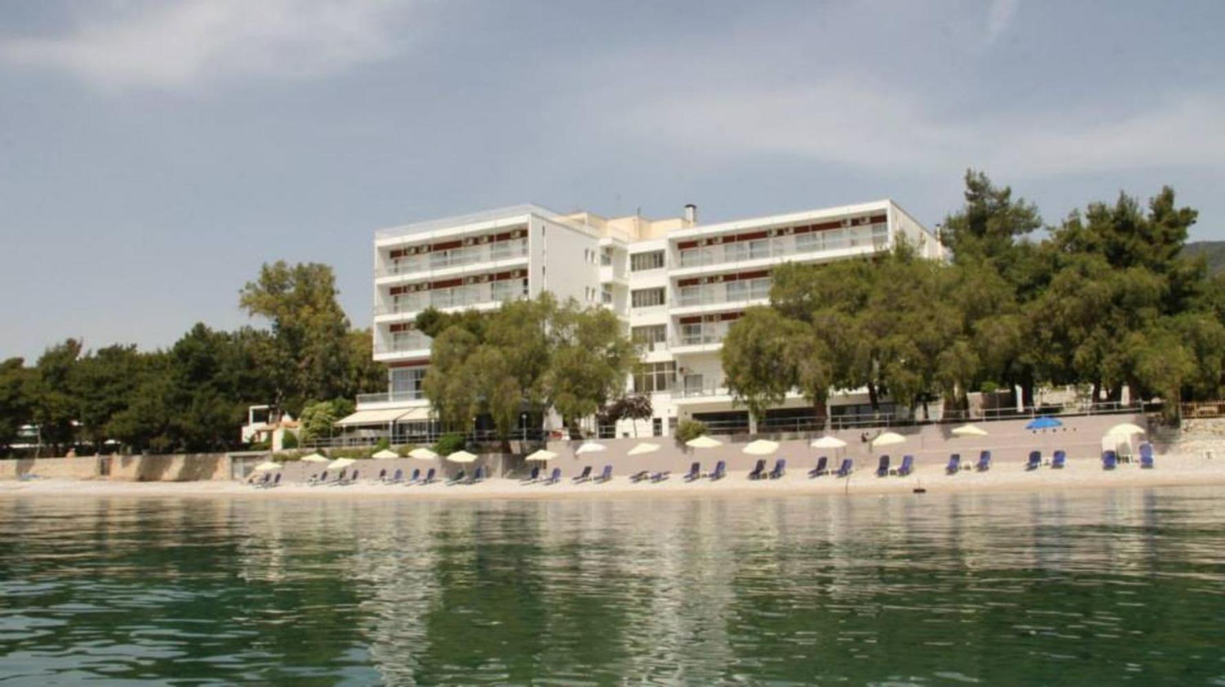 Siagas Beach Hotel Agioi Theodoroi Exterior foto